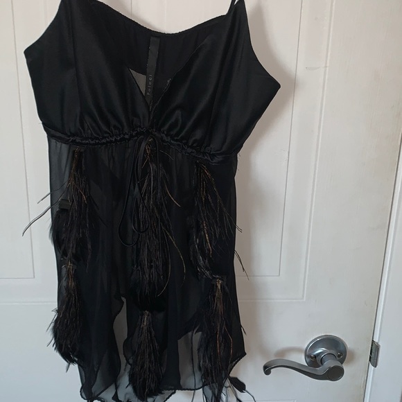 Poleci sexy babydoll with feathers 🪶 new (size 8) - Picture 1 of 6